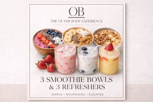 3 Smoothie Bowls & 3 Refreshers Digital Recipe Guide